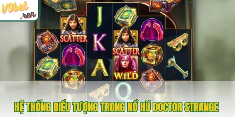 Hệ thống biểu tượng trong nổ hũ Doctor Strange